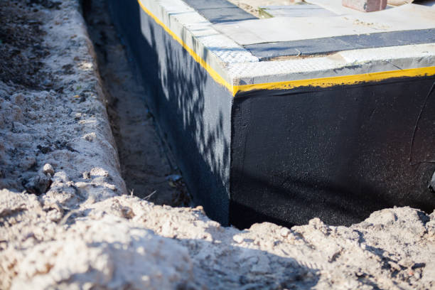 Residential Vapor Barrier Installation installation at a Monroeville, OH home by SJ Waterproofing Pros